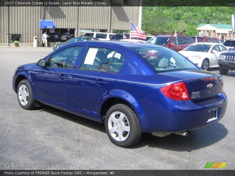 Laser Blue Metallic / Gray 2007 Chevrolet Cobalt LS Sedan