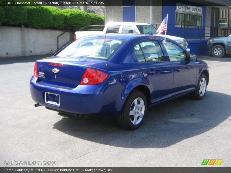 Laser Blue Metallic / Gray 2007 Chevrolet Cobalt LS Sedan