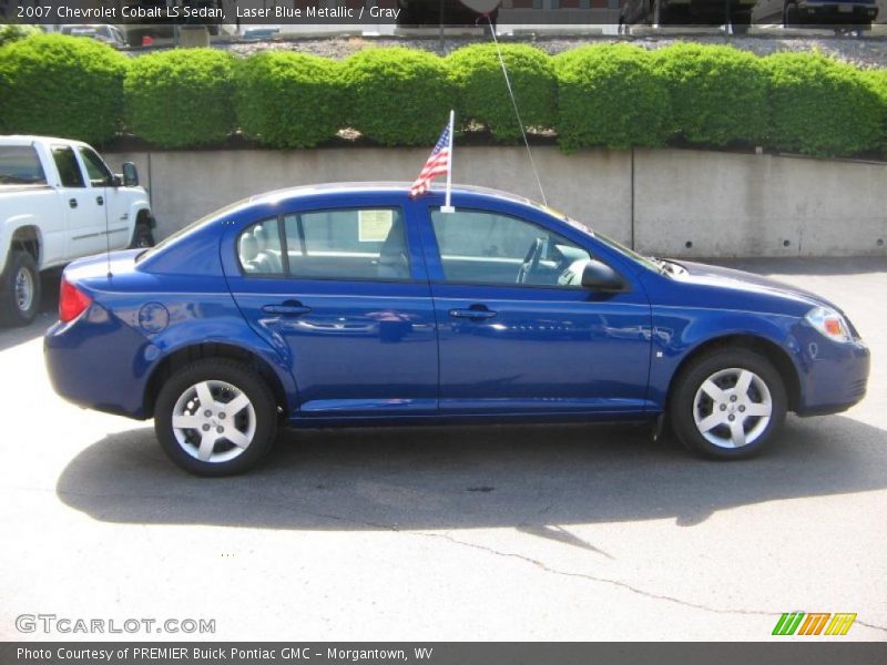Laser Blue Metallic / Gray 2007 Chevrolet Cobalt LS Sedan