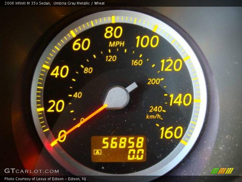 Umbria Gray Metallic / Wheat 2006 Infiniti M 35x Sedan