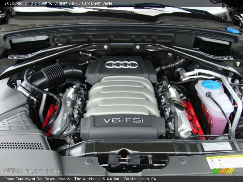 Brilliant Black / Cardamom Beige 2010 Audi Q5 3.2 quattro