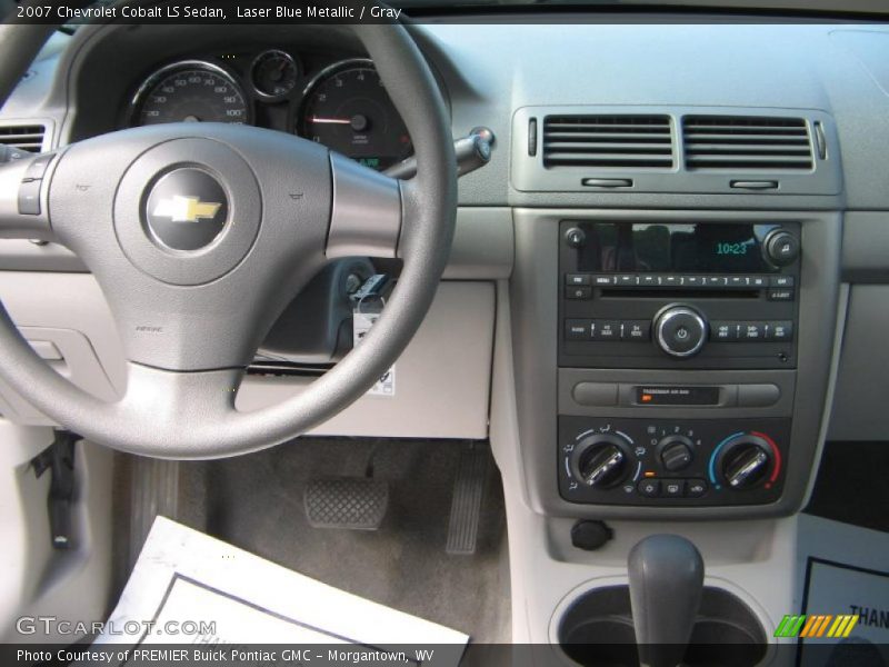 Laser Blue Metallic / Gray 2007 Chevrolet Cobalt LS Sedan