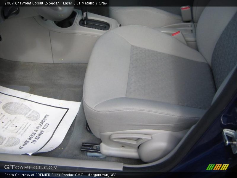 Laser Blue Metallic / Gray 2007 Chevrolet Cobalt LS Sedan