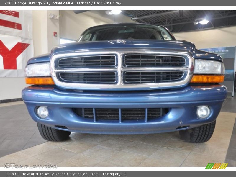 Atlantic Blue Pearlcoat / Dark Slate Gray 2003 Dodge Durango SLT