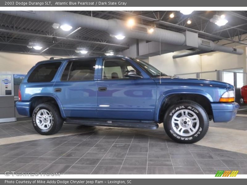 Atlantic Blue Pearlcoat / Dark Slate Gray 2003 Dodge Durango SLT