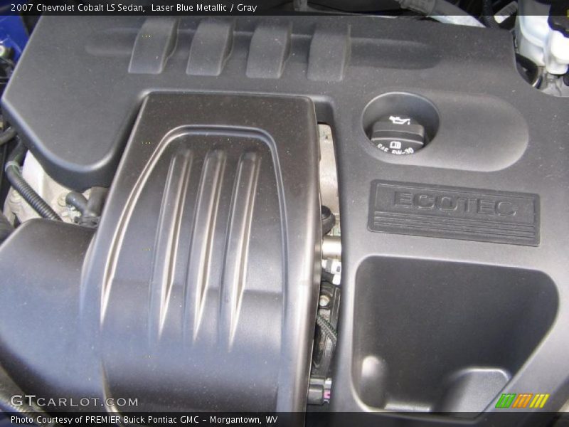 Laser Blue Metallic / Gray 2007 Chevrolet Cobalt LS Sedan