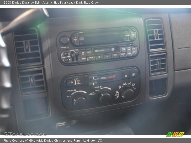 Atlantic Blue Pearlcoat / Dark Slate Gray 2003 Dodge Durango SLT