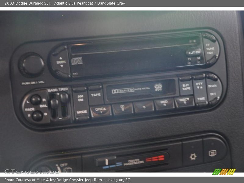 Atlantic Blue Pearlcoat / Dark Slate Gray 2003 Dodge Durango SLT