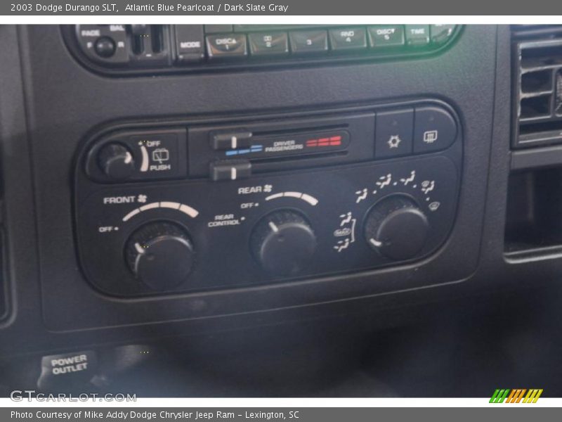 Atlantic Blue Pearlcoat / Dark Slate Gray 2003 Dodge Durango SLT