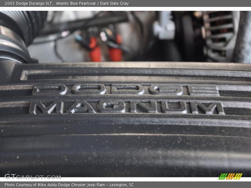 Atlantic Blue Pearlcoat / Dark Slate Gray 2003 Dodge Durango SLT