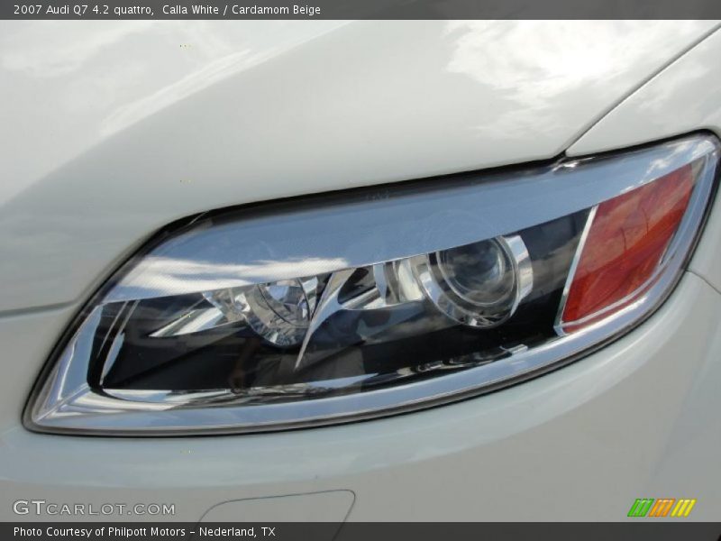 Calla White / Cardamom Beige 2007 Audi Q7 4.2 quattro