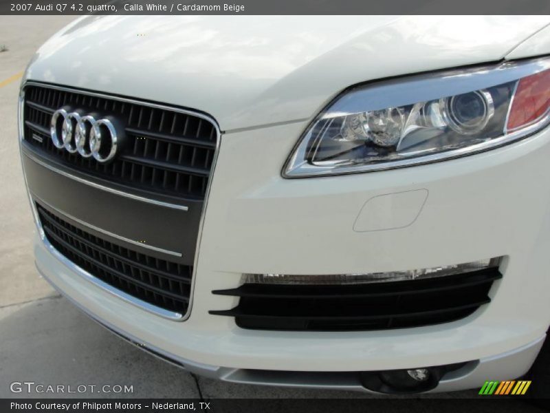 Calla White / Cardamom Beige 2007 Audi Q7 4.2 quattro