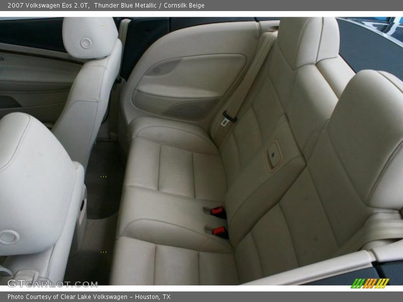 Thunder Blue Metallic / Cornsilk Beige 2007 Volkswagen Eos 2.0T