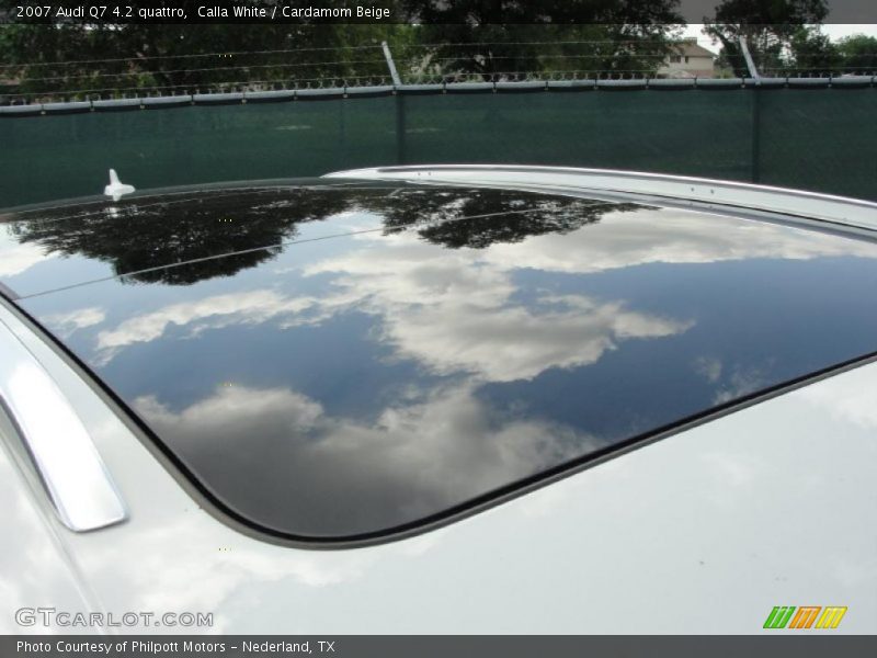 Calla White / Cardamom Beige 2007 Audi Q7 4.2 quattro