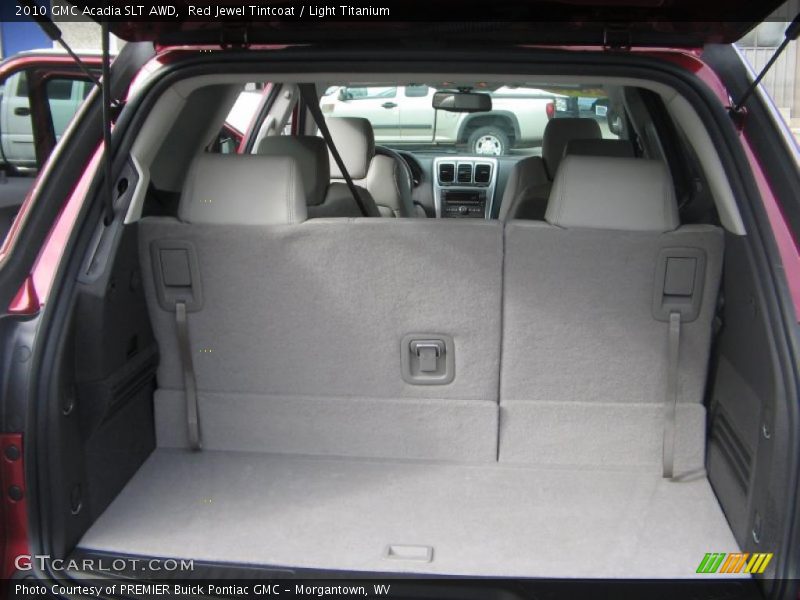 Red Jewel Tintcoat / Light Titanium 2010 GMC Acadia SLT AWD
