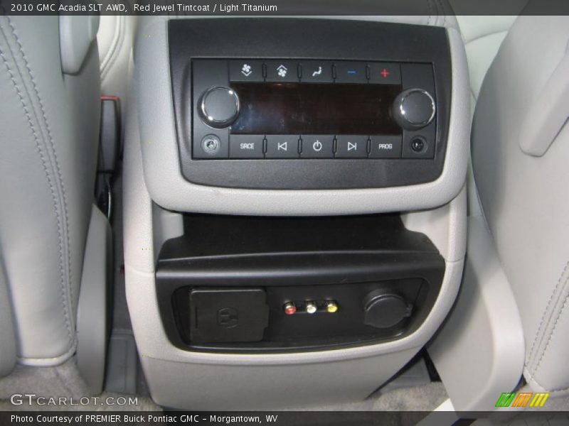 Red Jewel Tintcoat / Light Titanium 2010 GMC Acadia SLT AWD