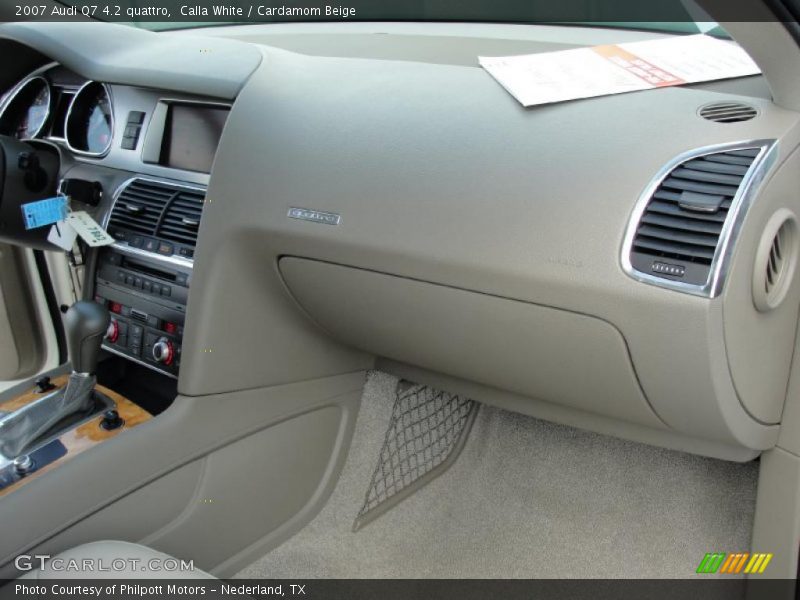 Calla White / Cardamom Beige 2007 Audi Q7 4.2 quattro