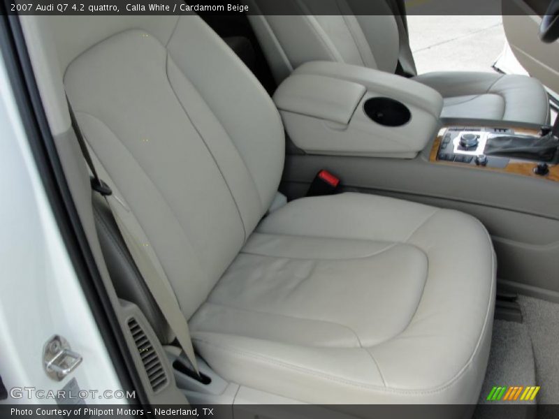 Calla White / Cardamom Beige 2007 Audi Q7 4.2 quattro