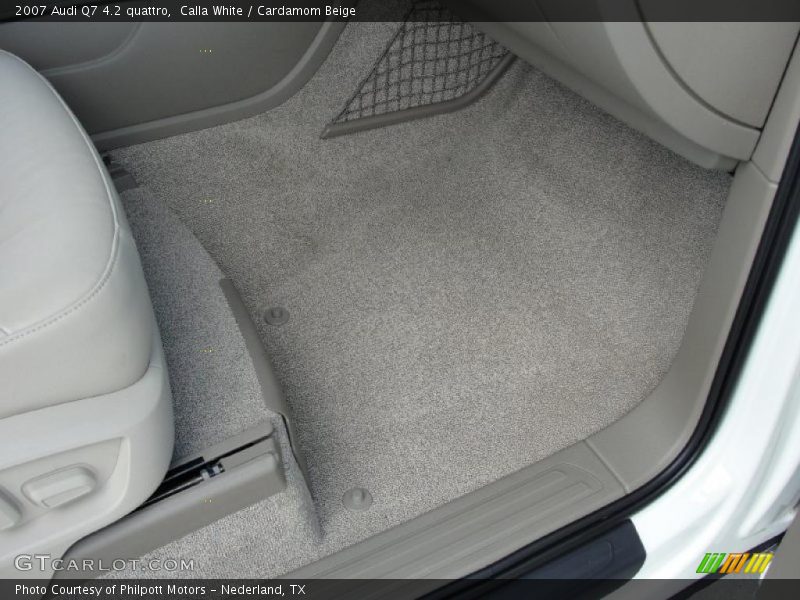 Calla White / Cardamom Beige 2007 Audi Q7 4.2 quattro