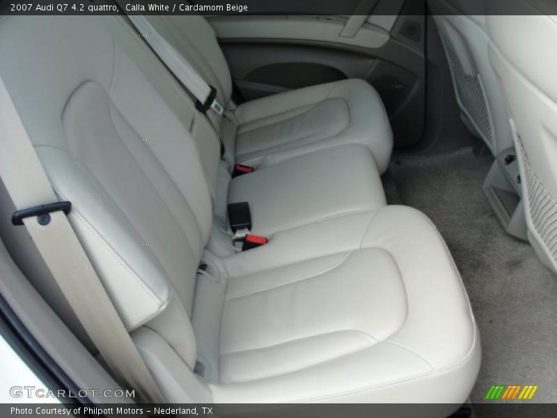 Calla White / Cardamom Beige 2007 Audi Q7 4.2 quattro