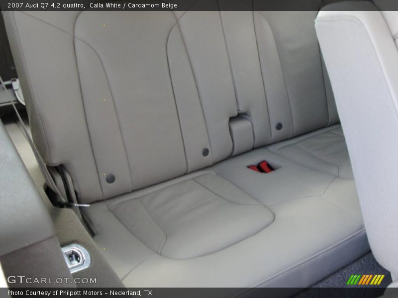 Calla White / Cardamom Beige 2007 Audi Q7 4.2 quattro