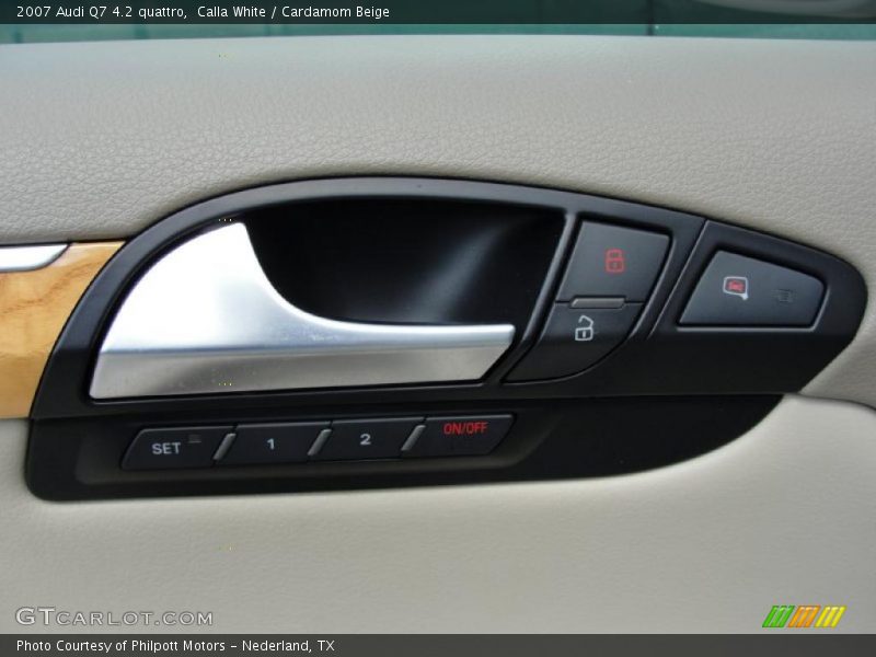 Calla White / Cardamom Beige 2007 Audi Q7 4.2 quattro