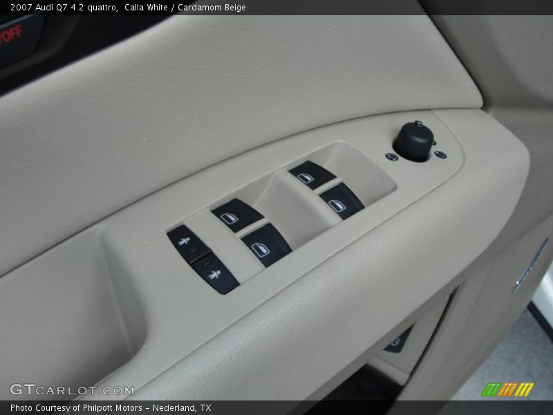 Calla White / Cardamom Beige 2007 Audi Q7 4.2 quattro