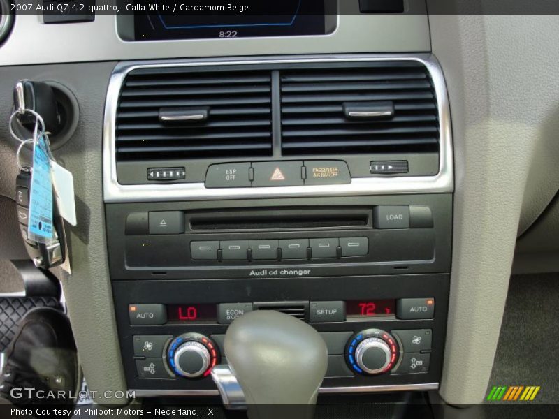Calla White / Cardamom Beige 2007 Audi Q7 4.2 quattro