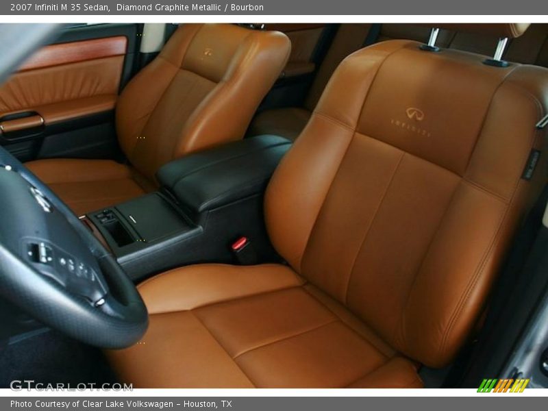 Diamond Graphite Metallic / Bourbon 2007 Infiniti M 35 Sedan