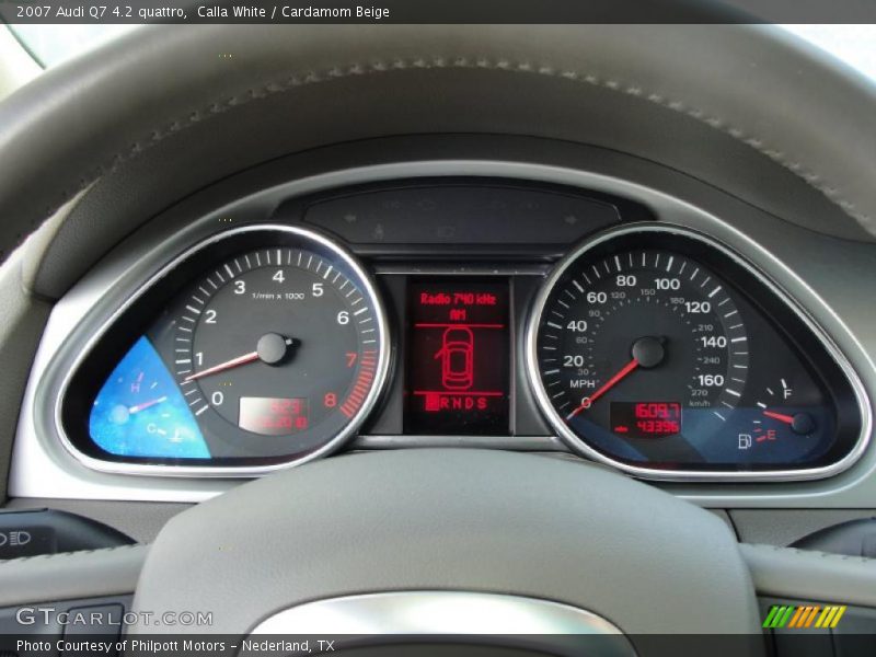Calla White / Cardamom Beige 2007 Audi Q7 4.2 quattro