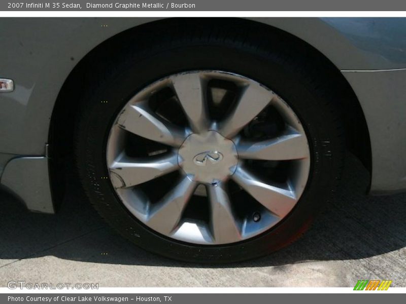 Diamond Graphite Metallic / Bourbon 2007 Infiniti M 35 Sedan
