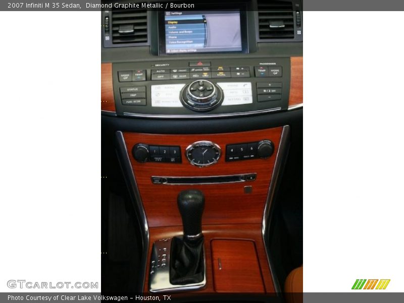 Diamond Graphite Metallic / Bourbon 2007 Infiniti M 35 Sedan