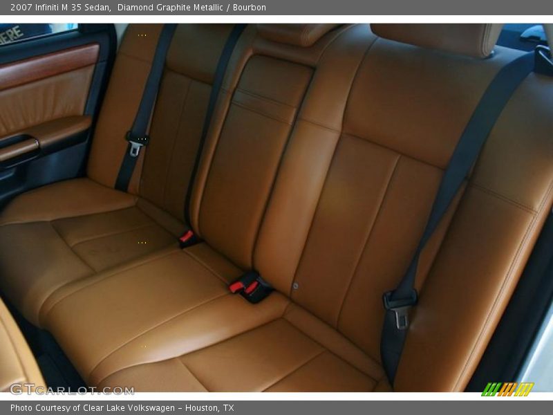 Diamond Graphite Metallic / Bourbon 2007 Infiniti M 35 Sedan