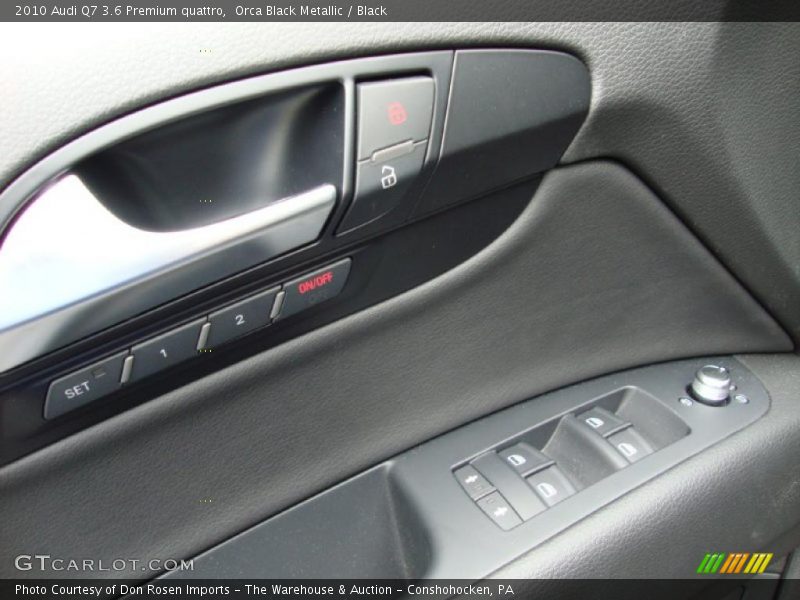Orca Black Metallic / Black 2010 Audi Q7 3.6 Premium quattro