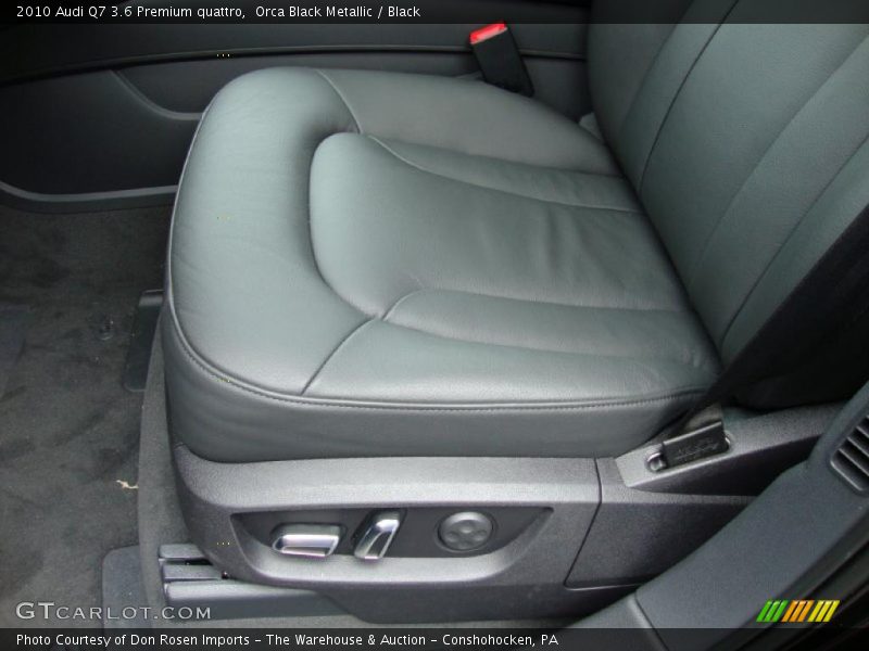 Orca Black Metallic / Black 2010 Audi Q7 3.6 Premium quattro