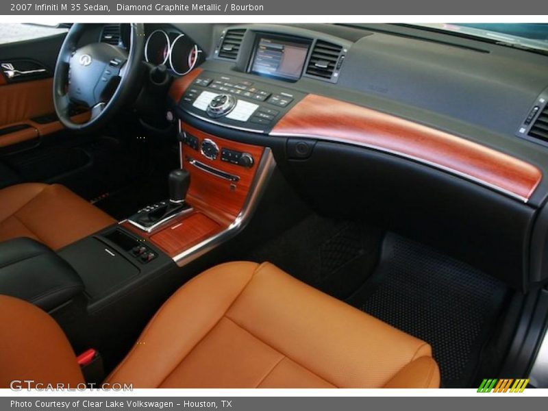 Diamond Graphite Metallic / Bourbon 2007 Infiniti M 35 Sedan