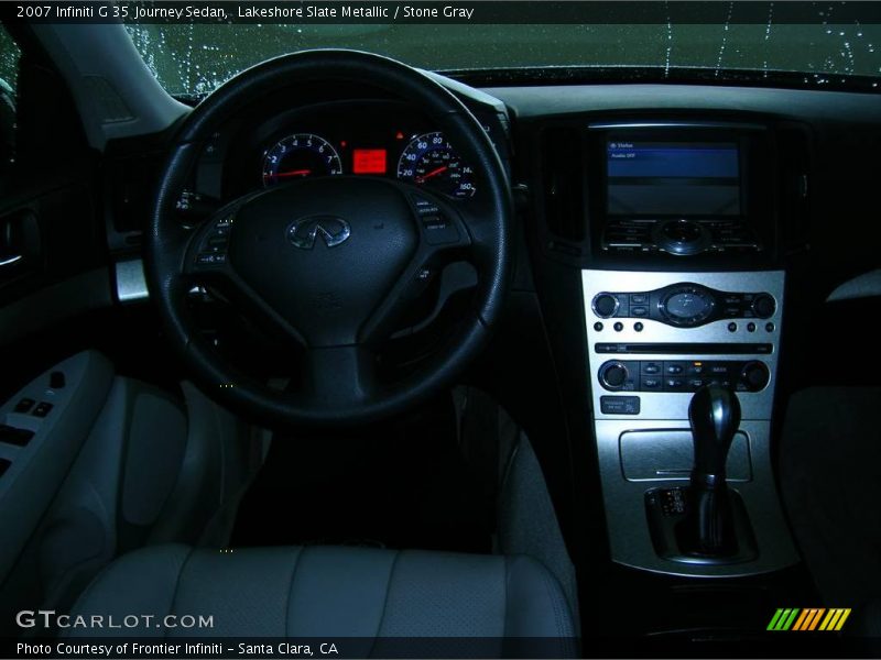 Lakeshore Slate Metallic / Stone Gray 2007 Infiniti G 35 Journey Sedan