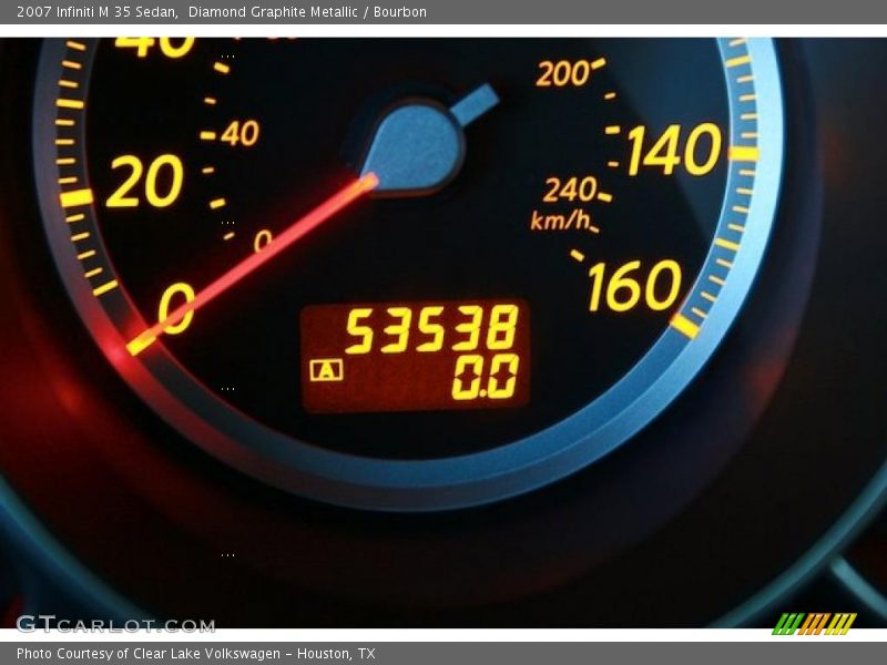 Diamond Graphite Metallic / Bourbon 2007 Infiniti M 35 Sedan