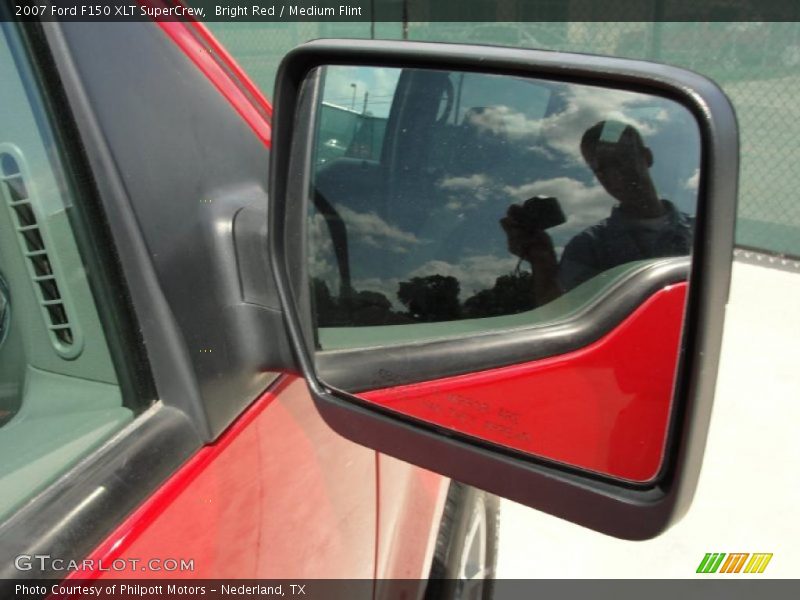 Bright Red / Medium Flint 2007 Ford F150 XLT SuperCrew