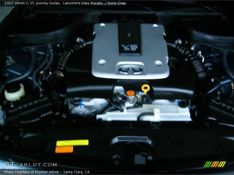 Lakeshore Slate Metallic / Stone Gray 2007 Infiniti G 35 Journey Sedan