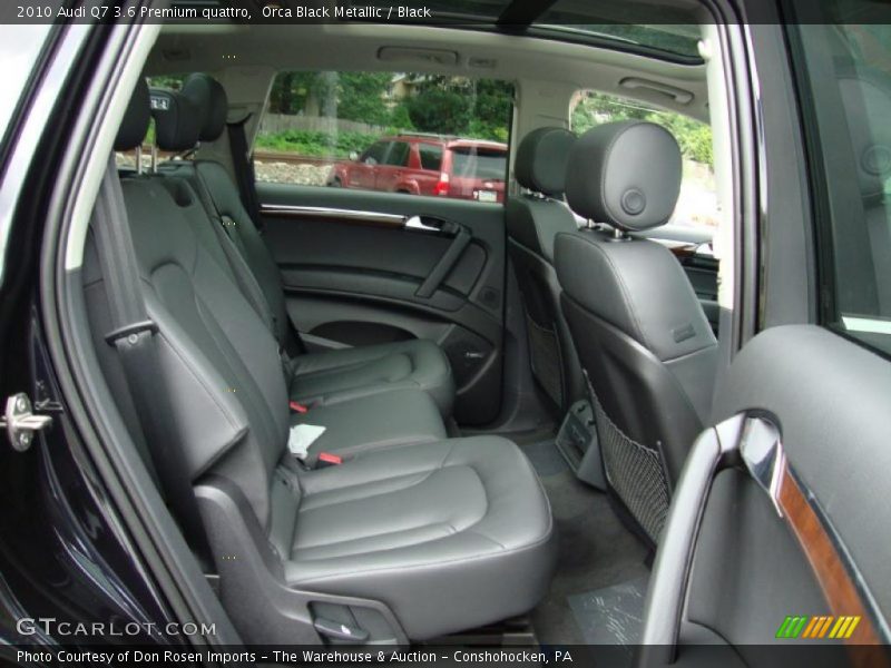 Orca Black Metallic / Black 2010 Audi Q7 3.6 Premium quattro