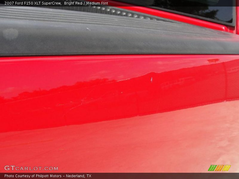 Bright Red / Medium Flint 2007 Ford F150 XLT SuperCrew