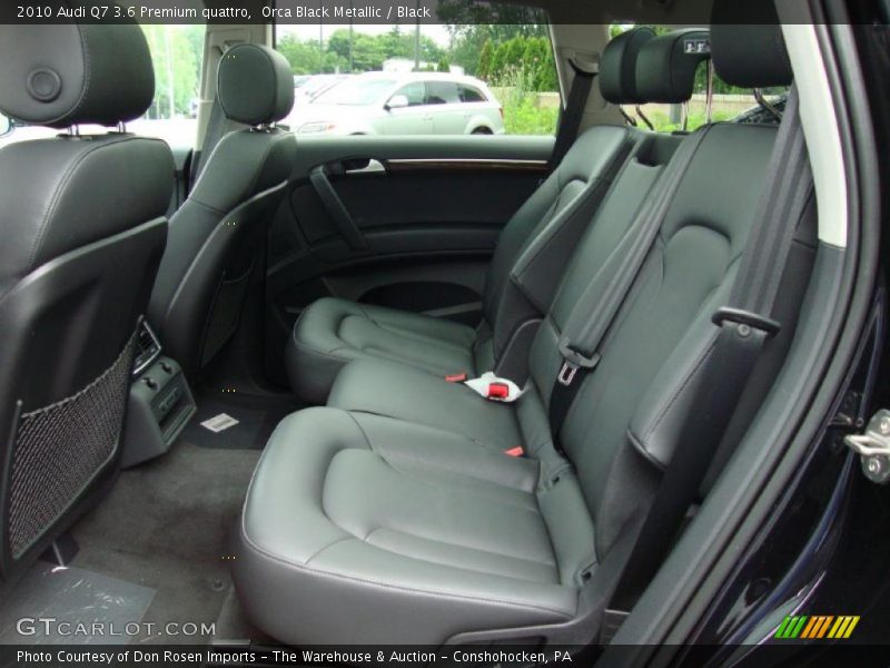 Orca Black Metallic / Black 2010 Audi Q7 3.6 Premium quattro
