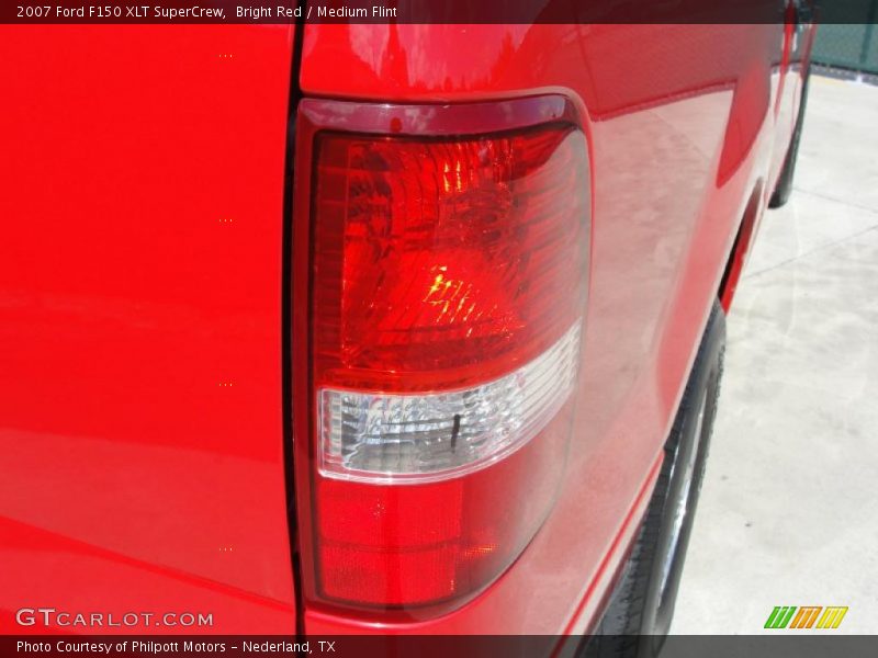 Bright Red / Medium Flint 2007 Ford F150 XLT SuperCrew