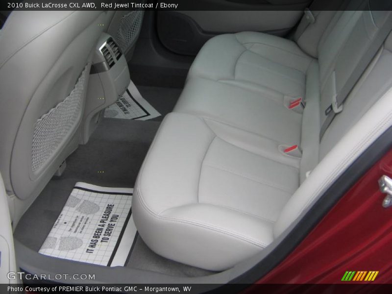 Red Jewel Tintcoat / Ebony 2010 Buick LaCrosse CXL AWD