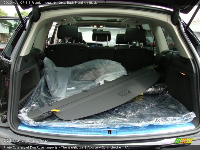 Orca Black Metallic / Black 2010 Audi Q7 3.6 Premium quattro