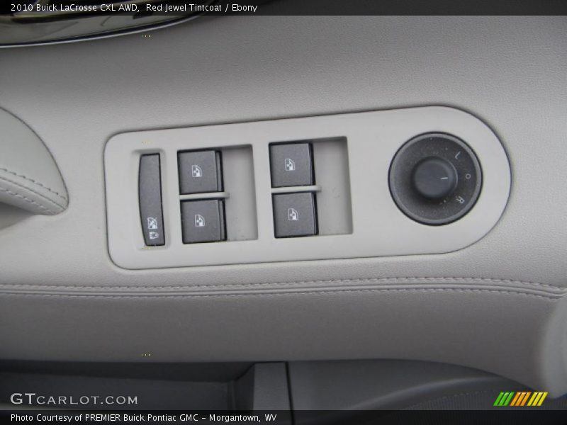 Red Jewel Tintcoat / Ebony 2010 Buick LaCrosse CXL AWD
