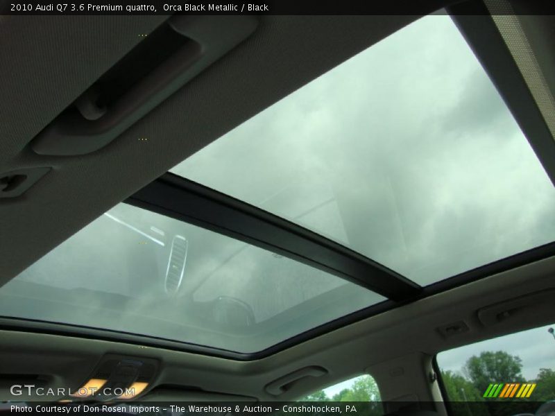 Orca Black Metallic / Black 2010 Audi Q7 3.6 Premium quattro