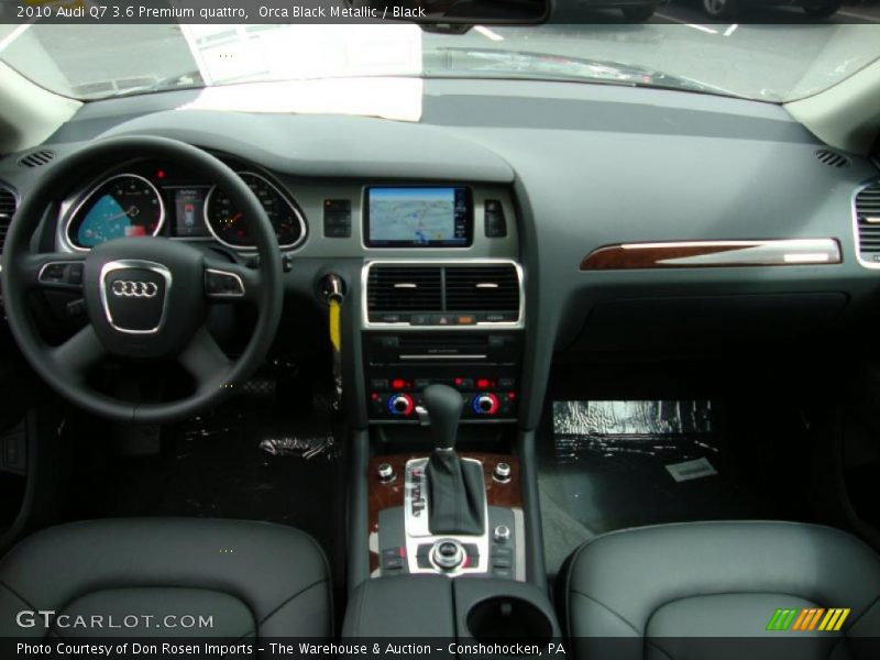 Orca Black Metallic / Black 2010 Audi Q7 3.6 Premium quattro