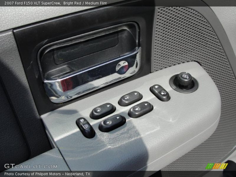 Bright Red / Medium Flint 2007 Ford F150 XLT SuperCrew